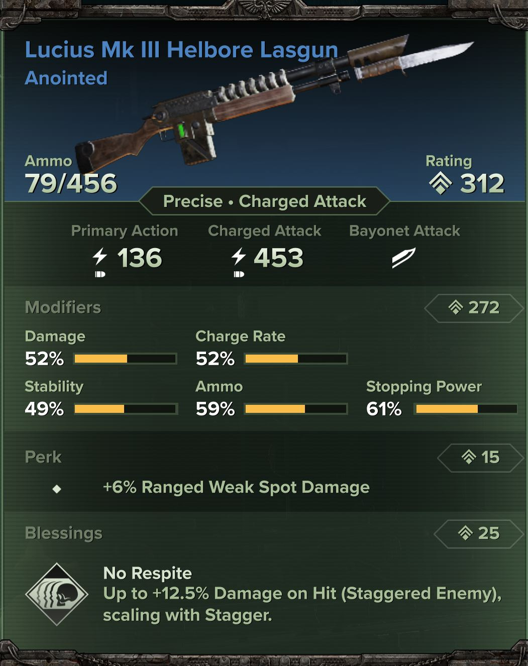 Lucius Mk III Helbore Lasgun Example