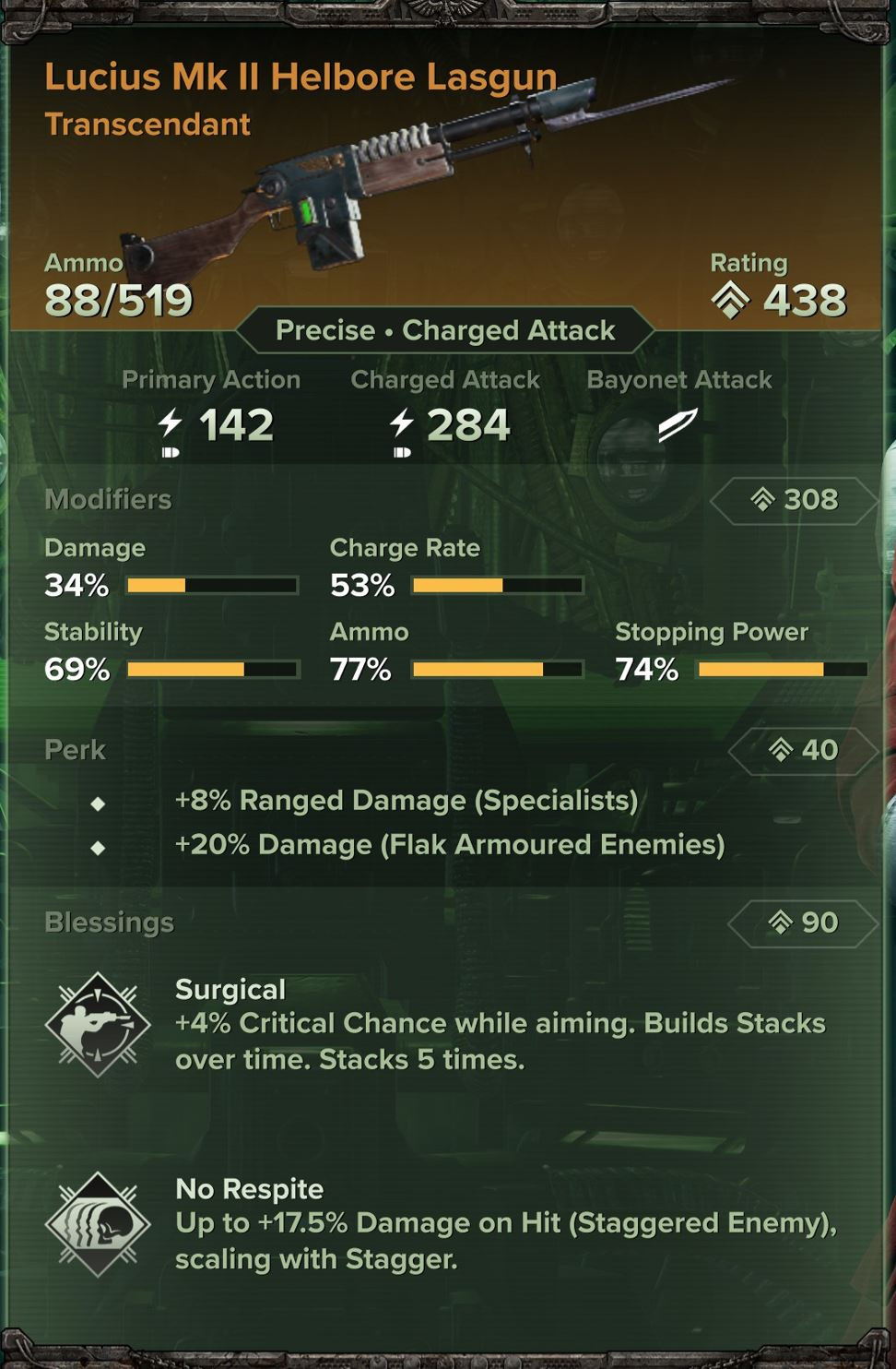 Lucius Mk II Helbore Lasgun Example