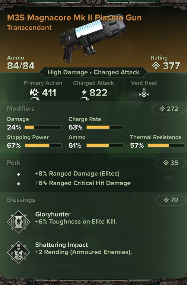 M35 Magnacore Mk II Plasma Gun Example